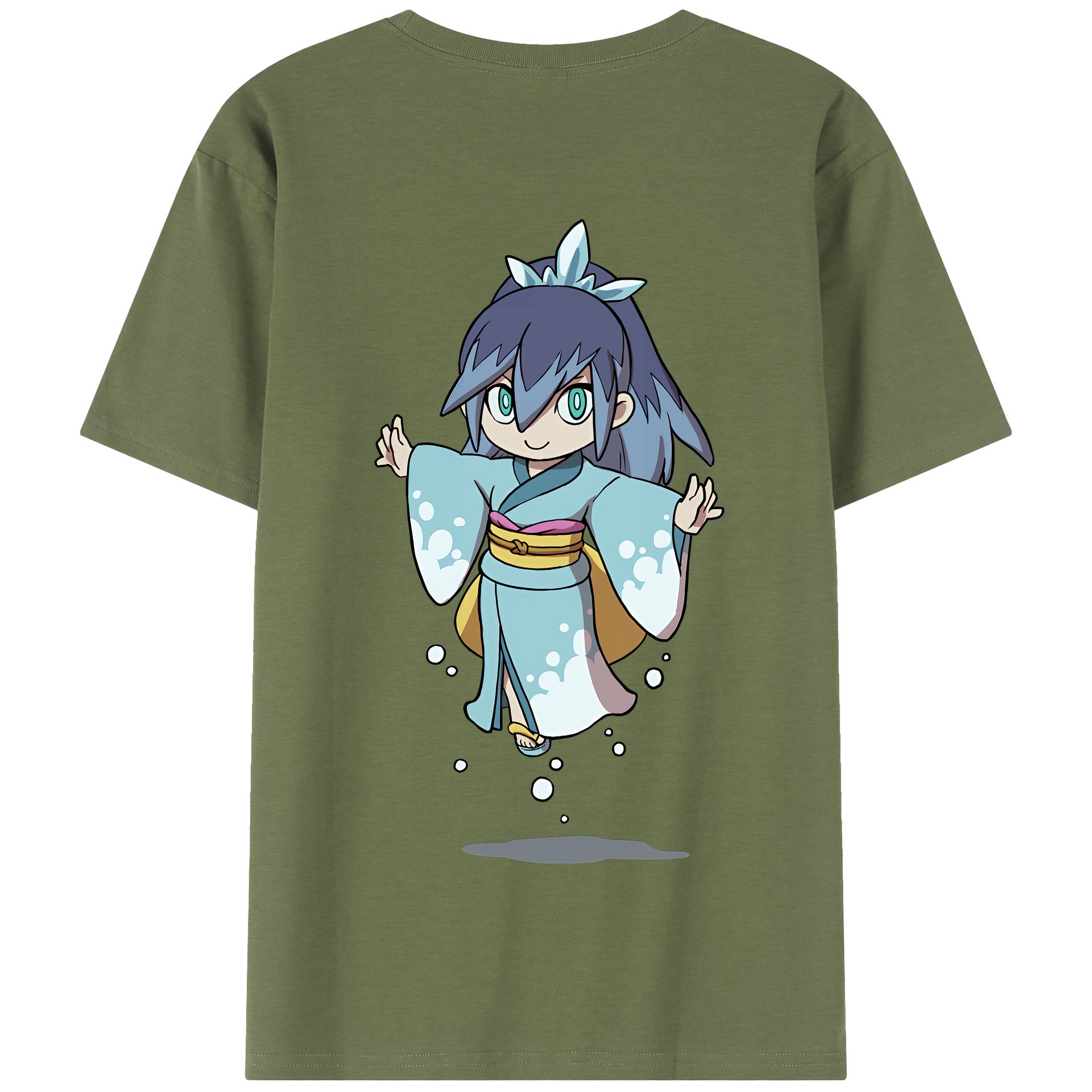 （画像用） 妖怪ウォッチ Yo-kai Watch 綿100％半袖Tシャツ（背面プリント）